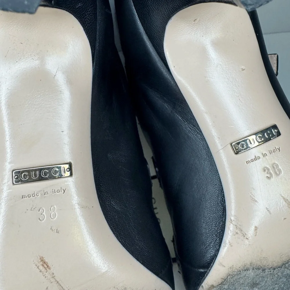 Gucci Kingsnake Dionysus Leather Multicolor Boots Size 38.